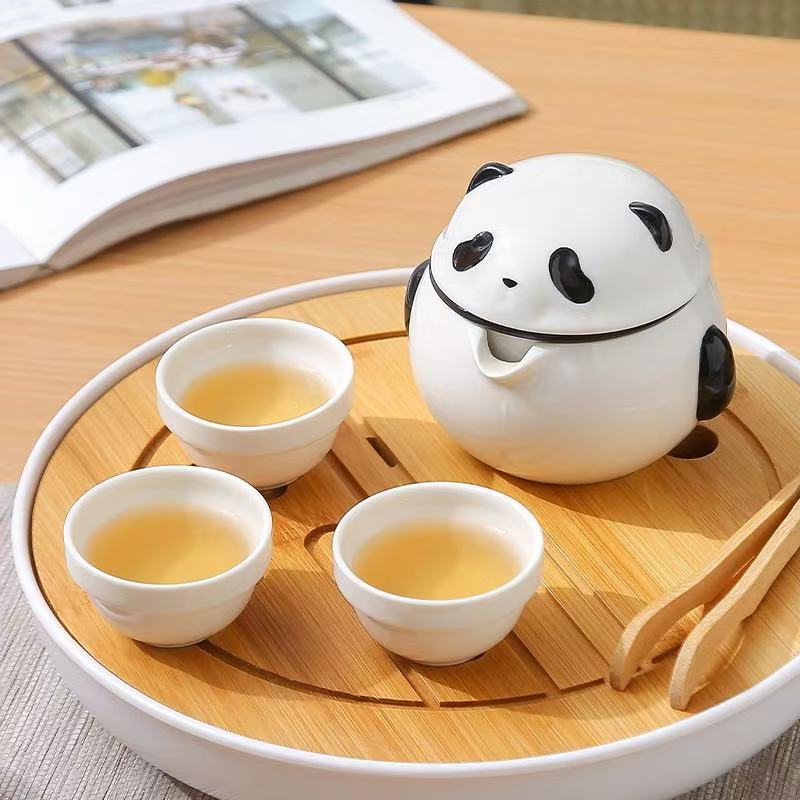 Panda Portable Tea Set