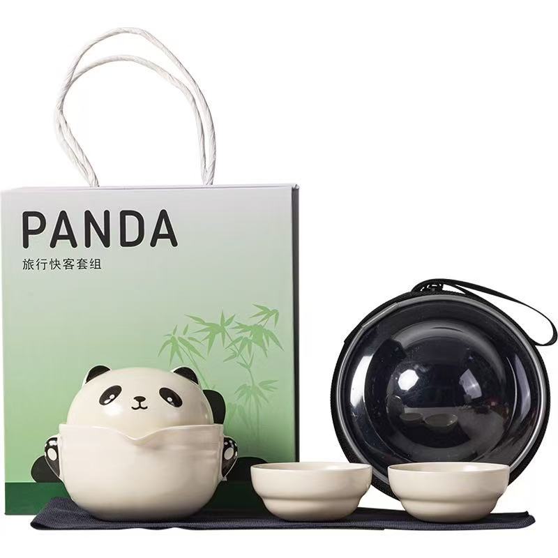 Panda Travel Tea Set