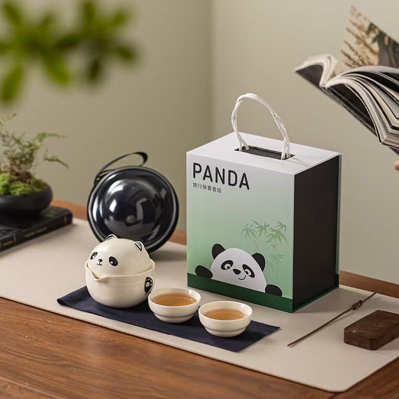 Panda Travel Tea Set
