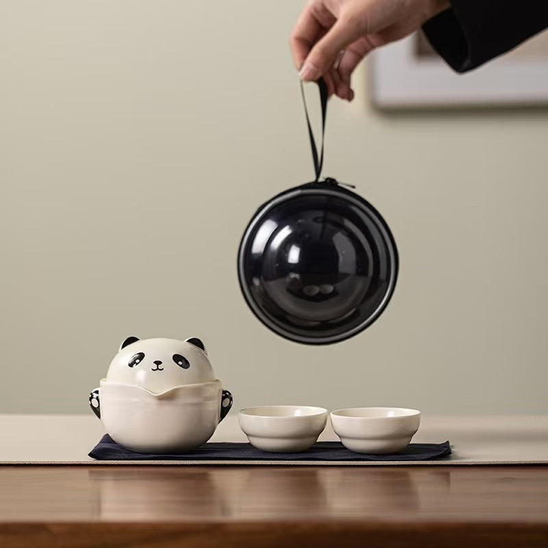 Panda Travel Tea Set