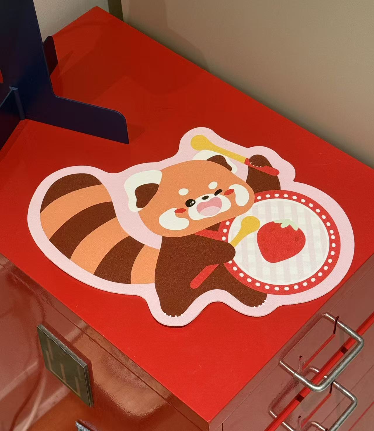 レッサーパンダデザートランチョンマット