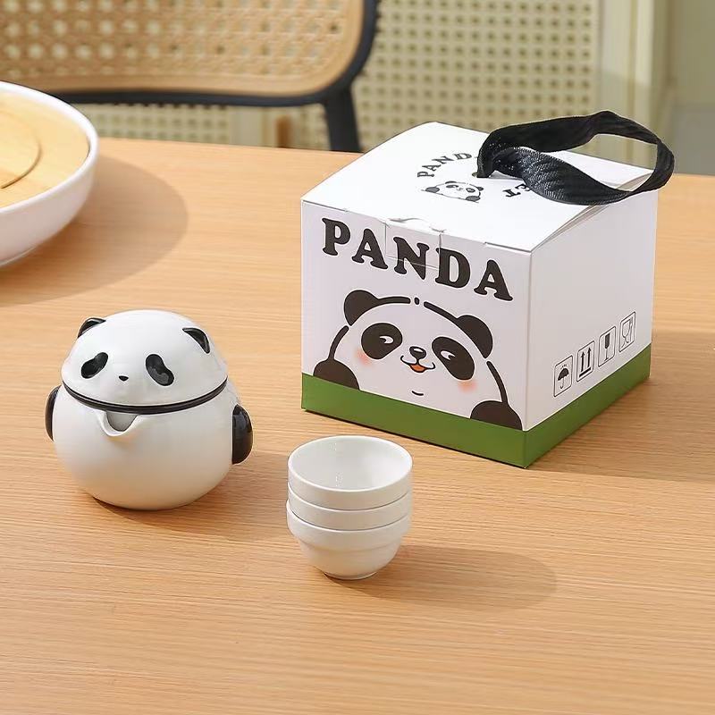 Panda Portable Tea Set
