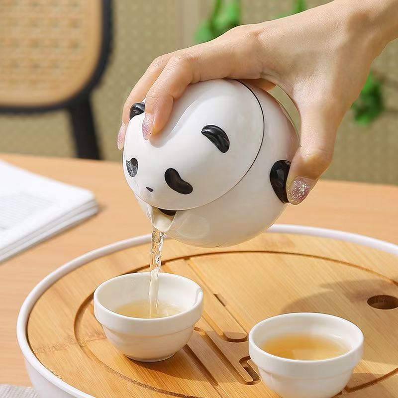 Panda Portable Tea Set